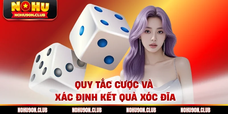 Quy tắc cược và xác định kết quả xóc đĩa